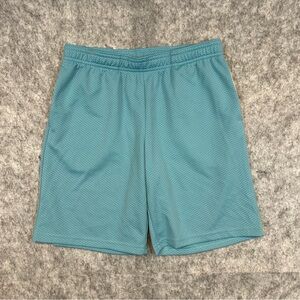 Z by Zella Boys Textured Blue Athletic Basketball Shorts Size L 10/12